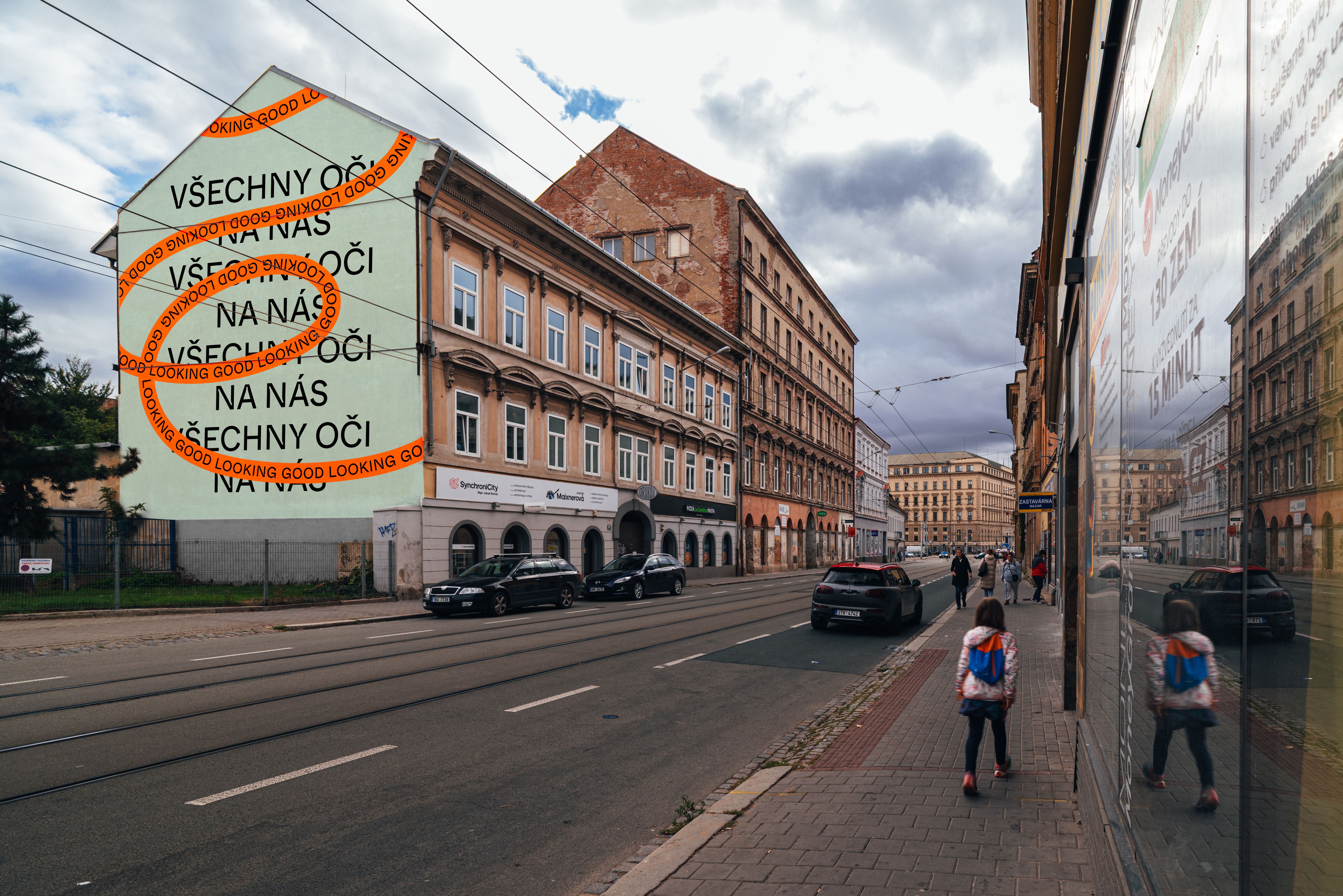 Murale w Czeskim Brnie