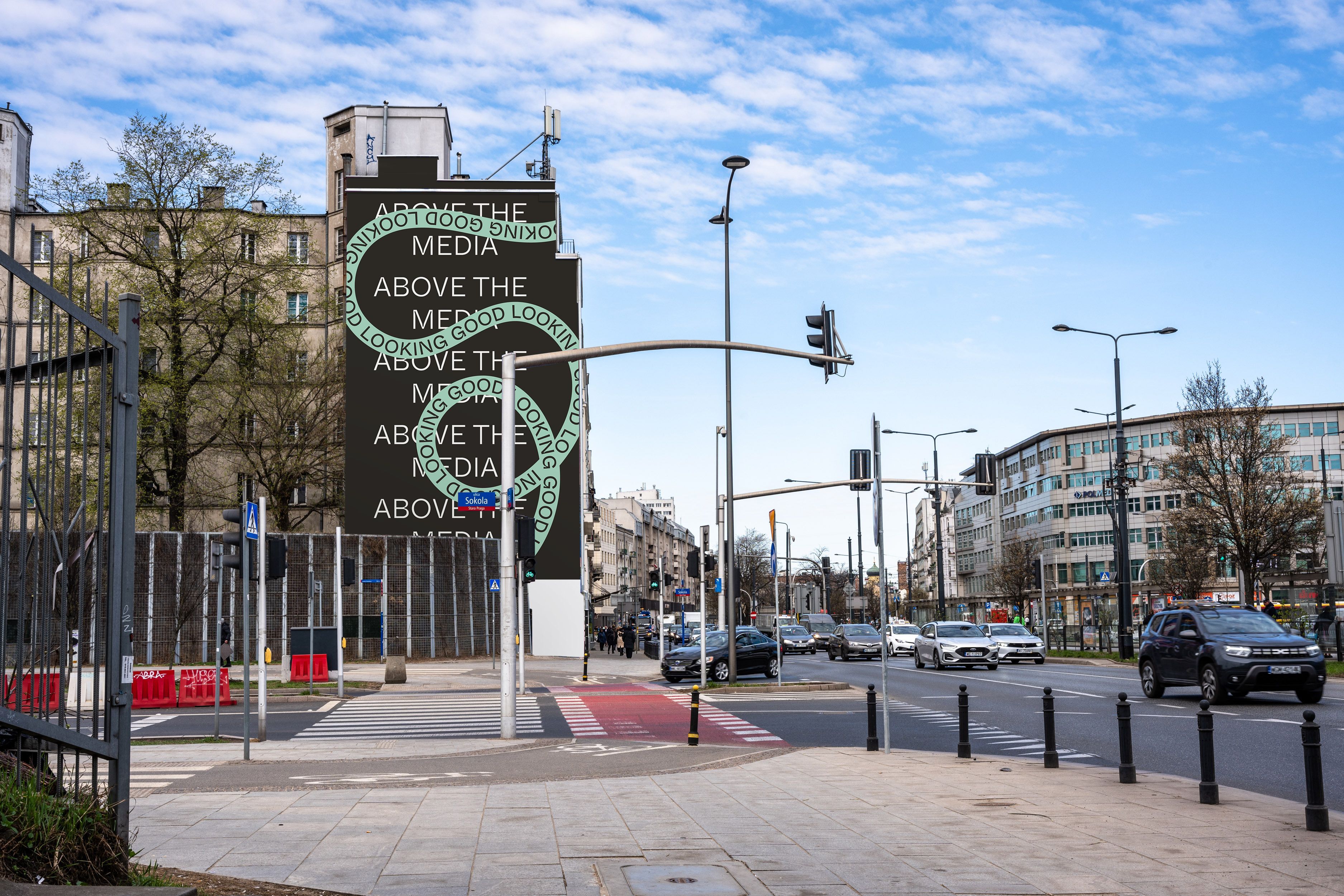 mural w warszawie przy ulicy targowej 15