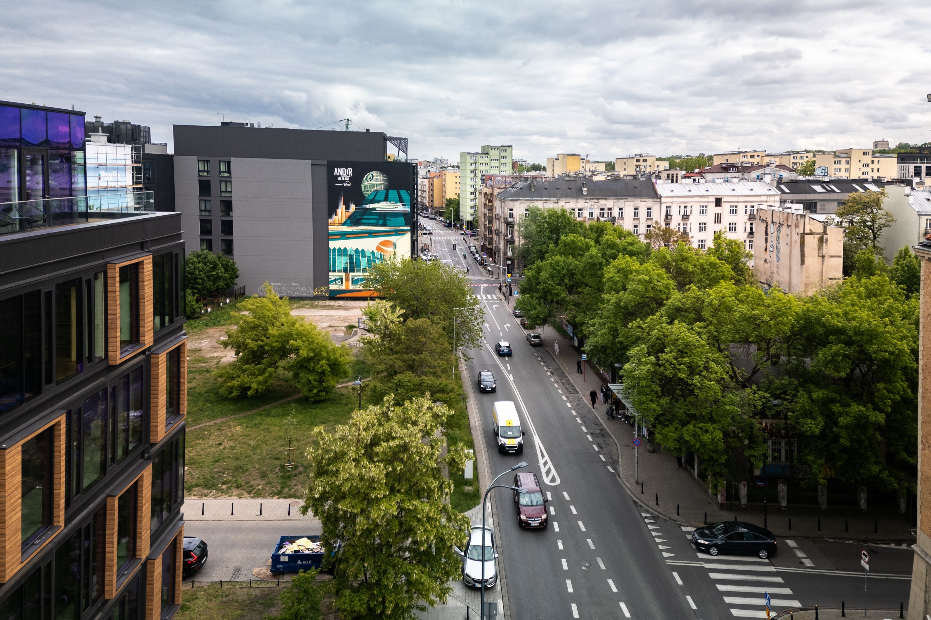 good looking mural warszawa, dobra 32, andor, disney