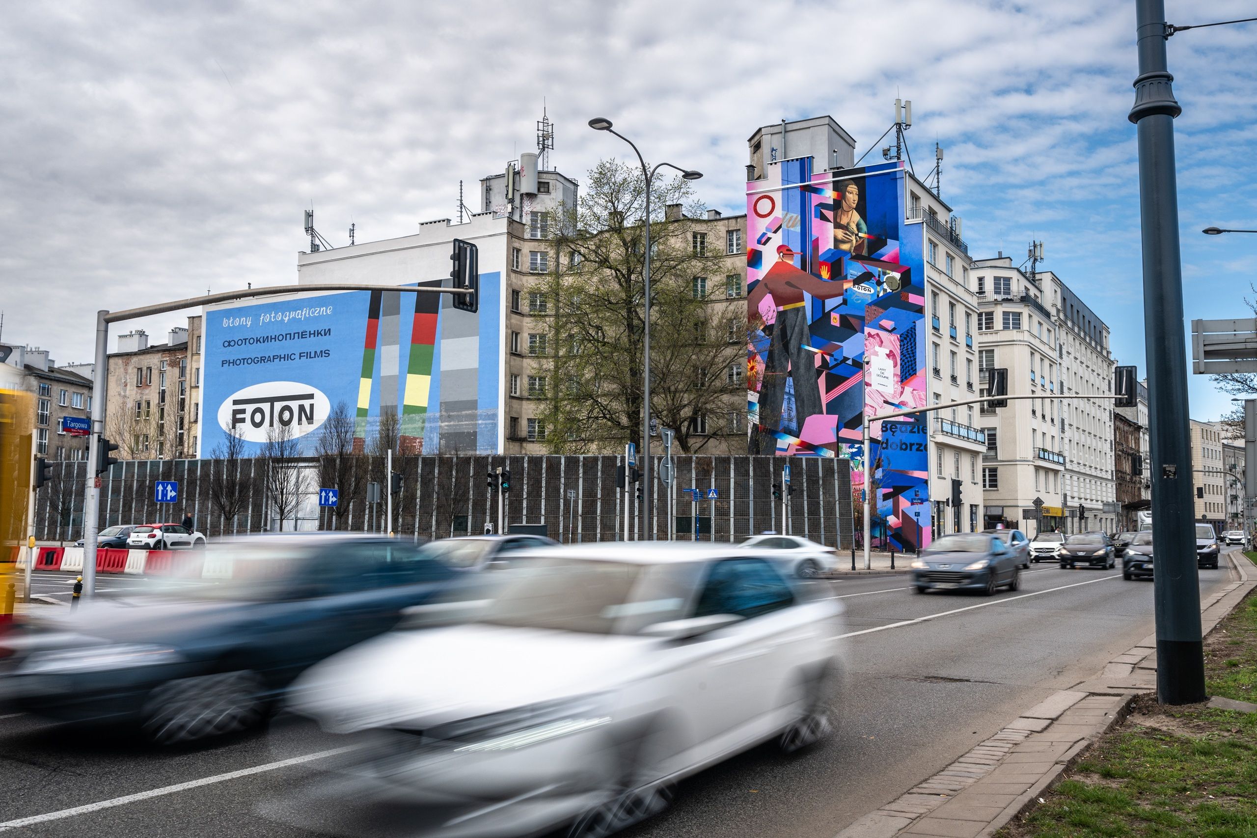 good looking murale przy ul Targowej 15 na warszawskiej pradze