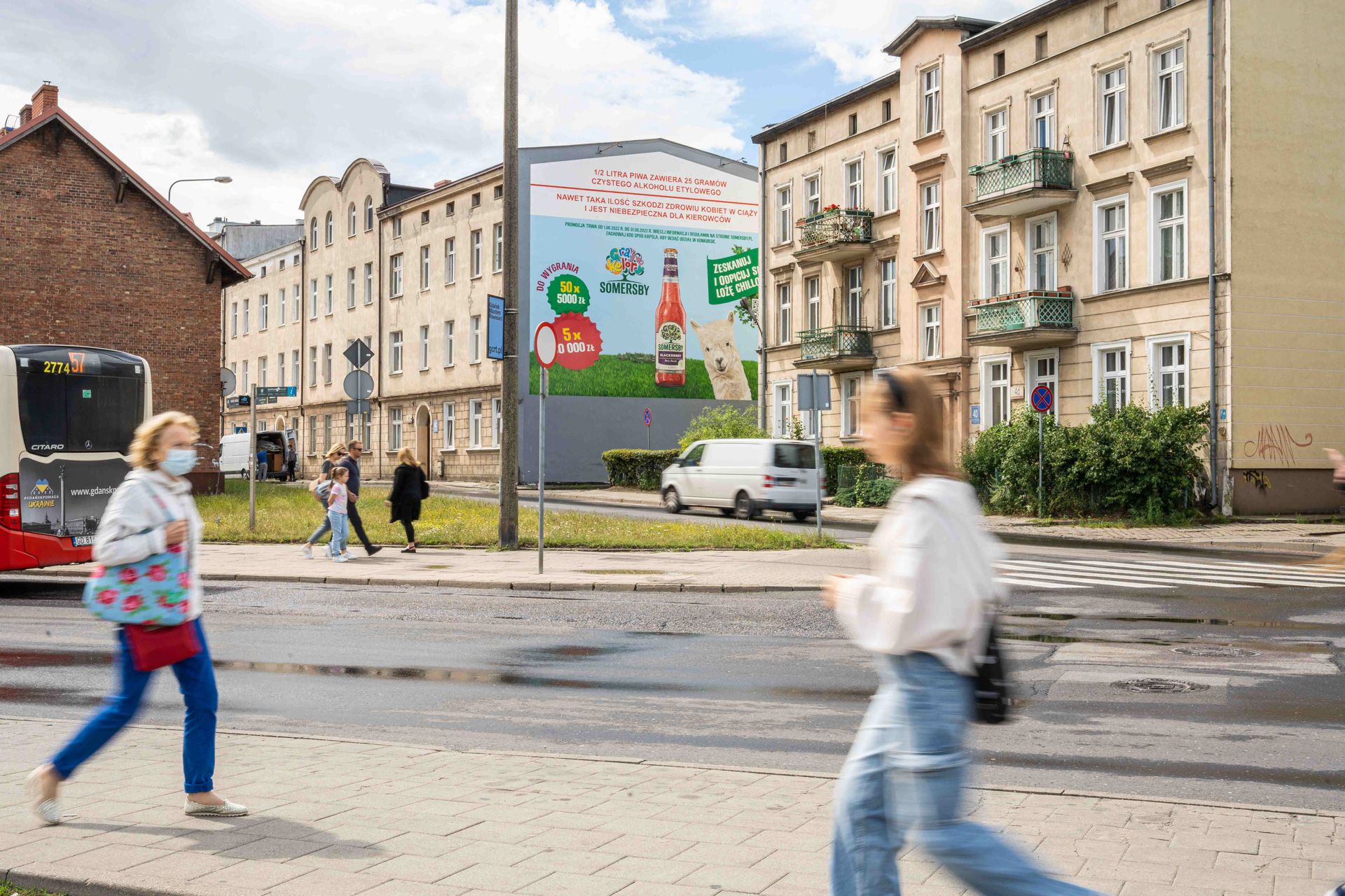 good looking mural malowany w gdansku