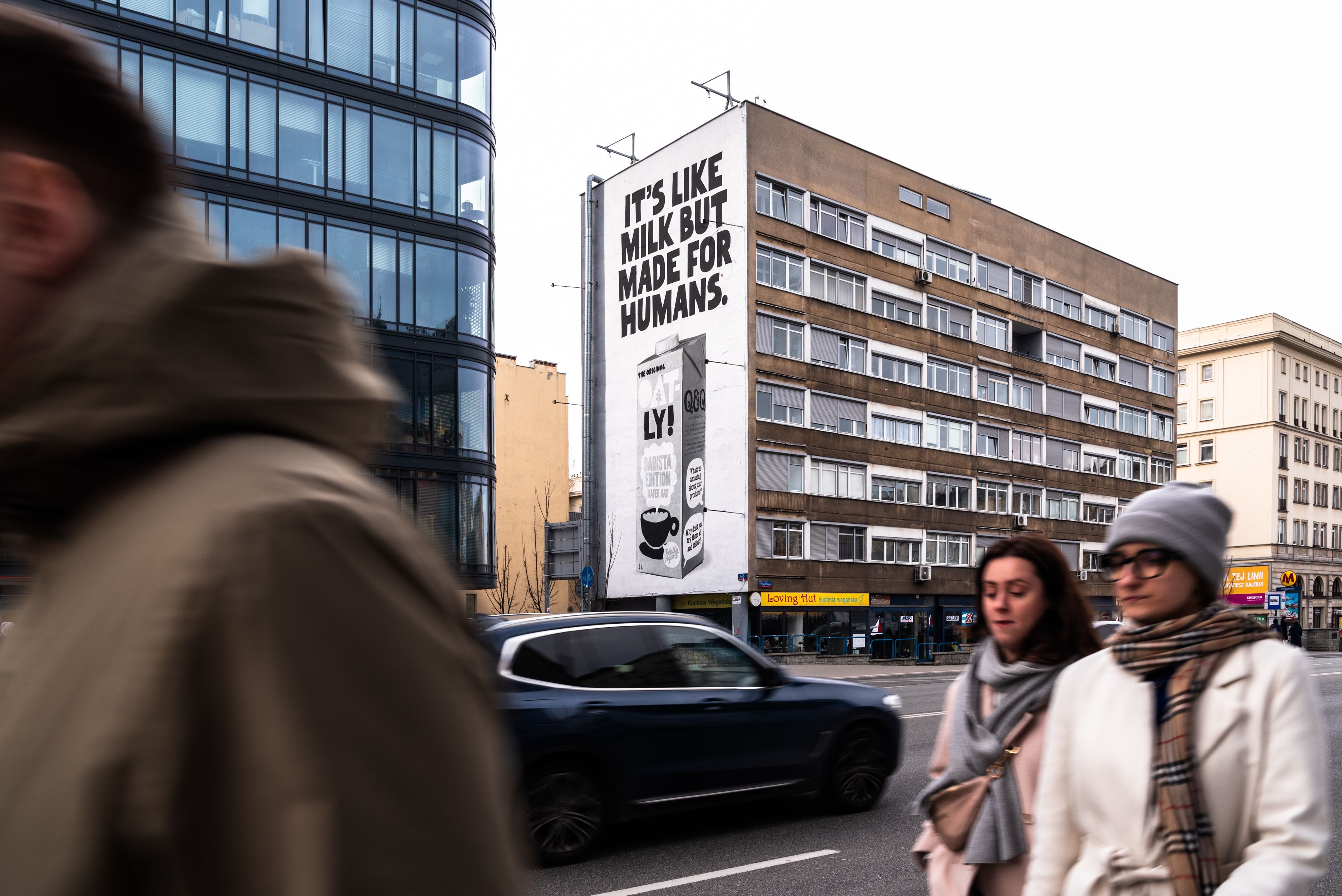 good looking kampania muralowa oatly