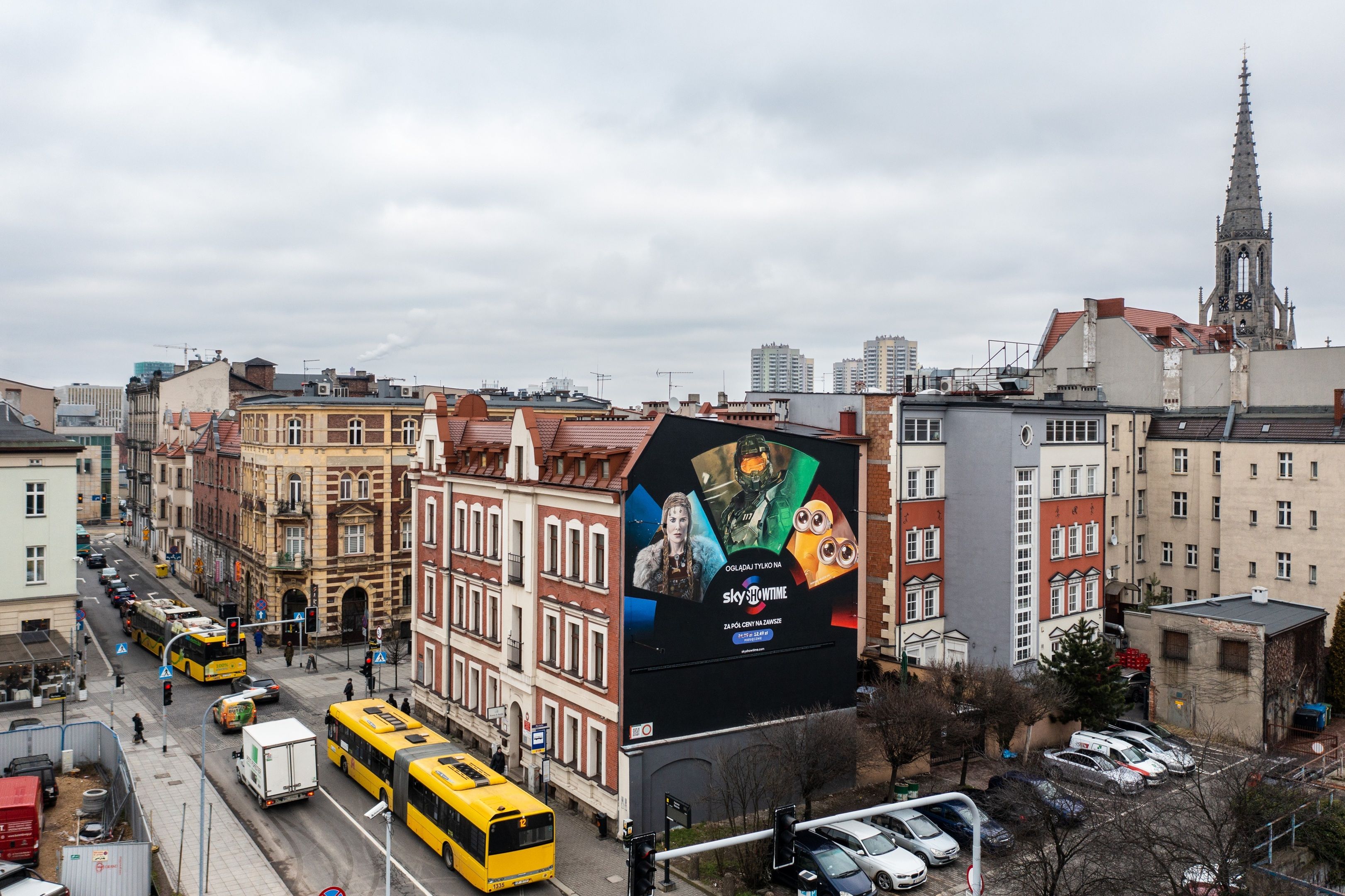 good looking mural w katowicach skyshowtime