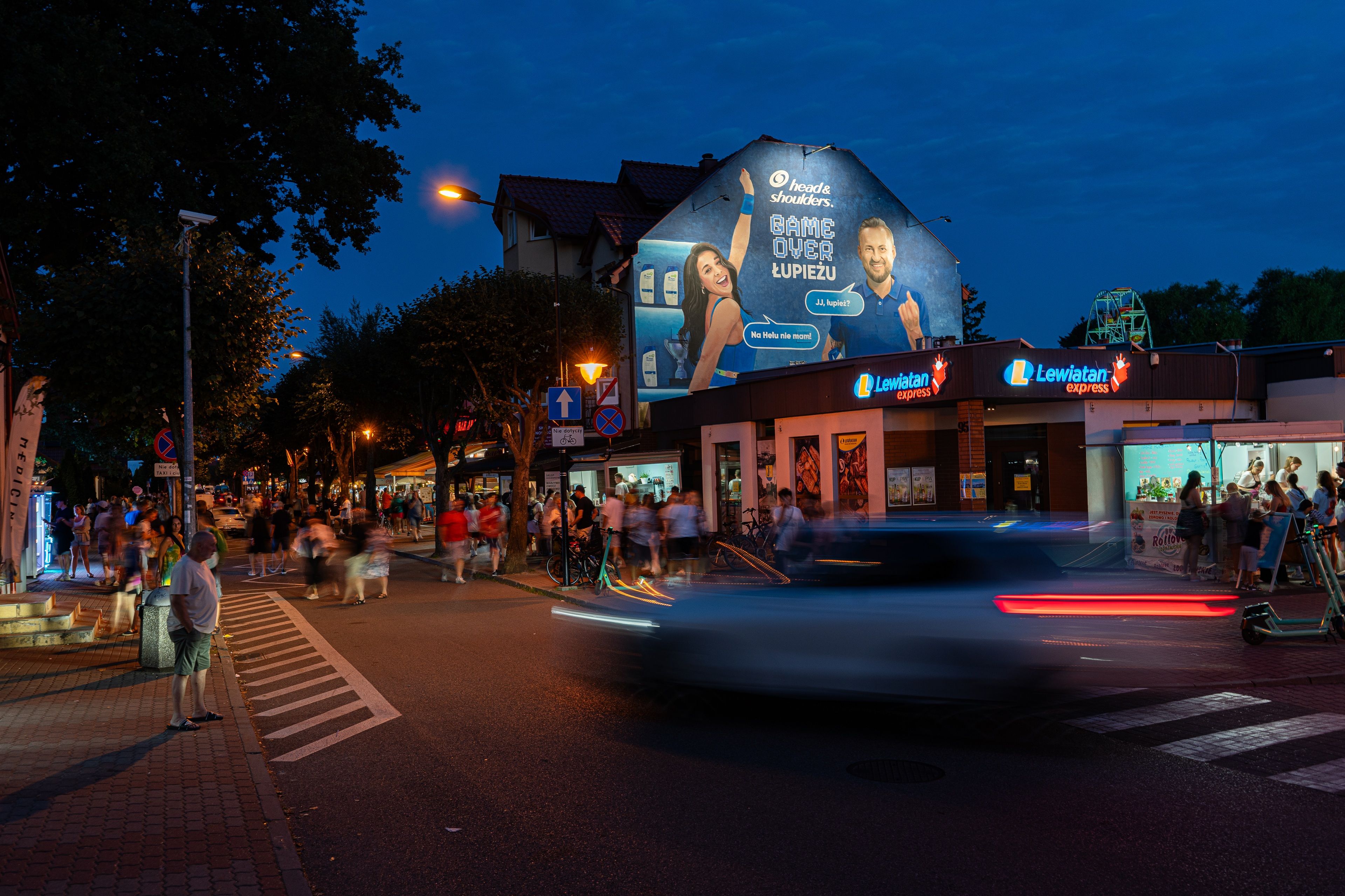 good looking mural w jastarni dla head&shoulders