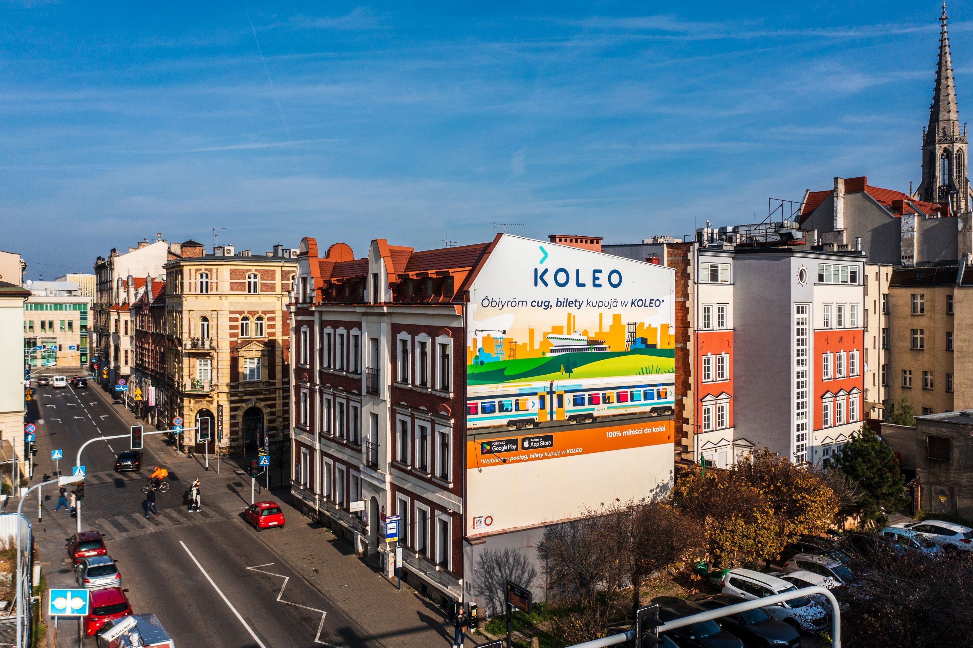 good looking mural katowice dla koleo