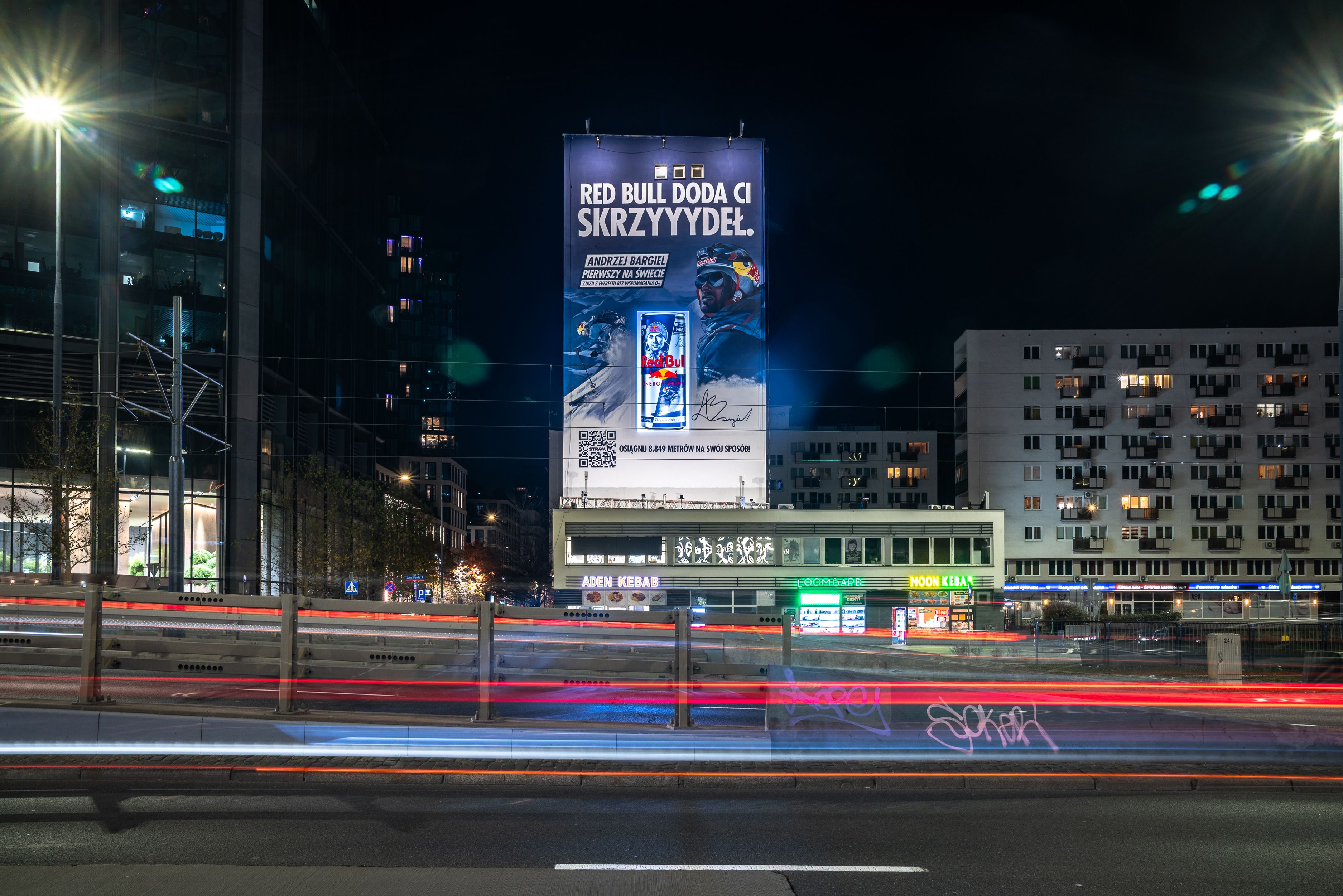good looking digital mural red bull noc