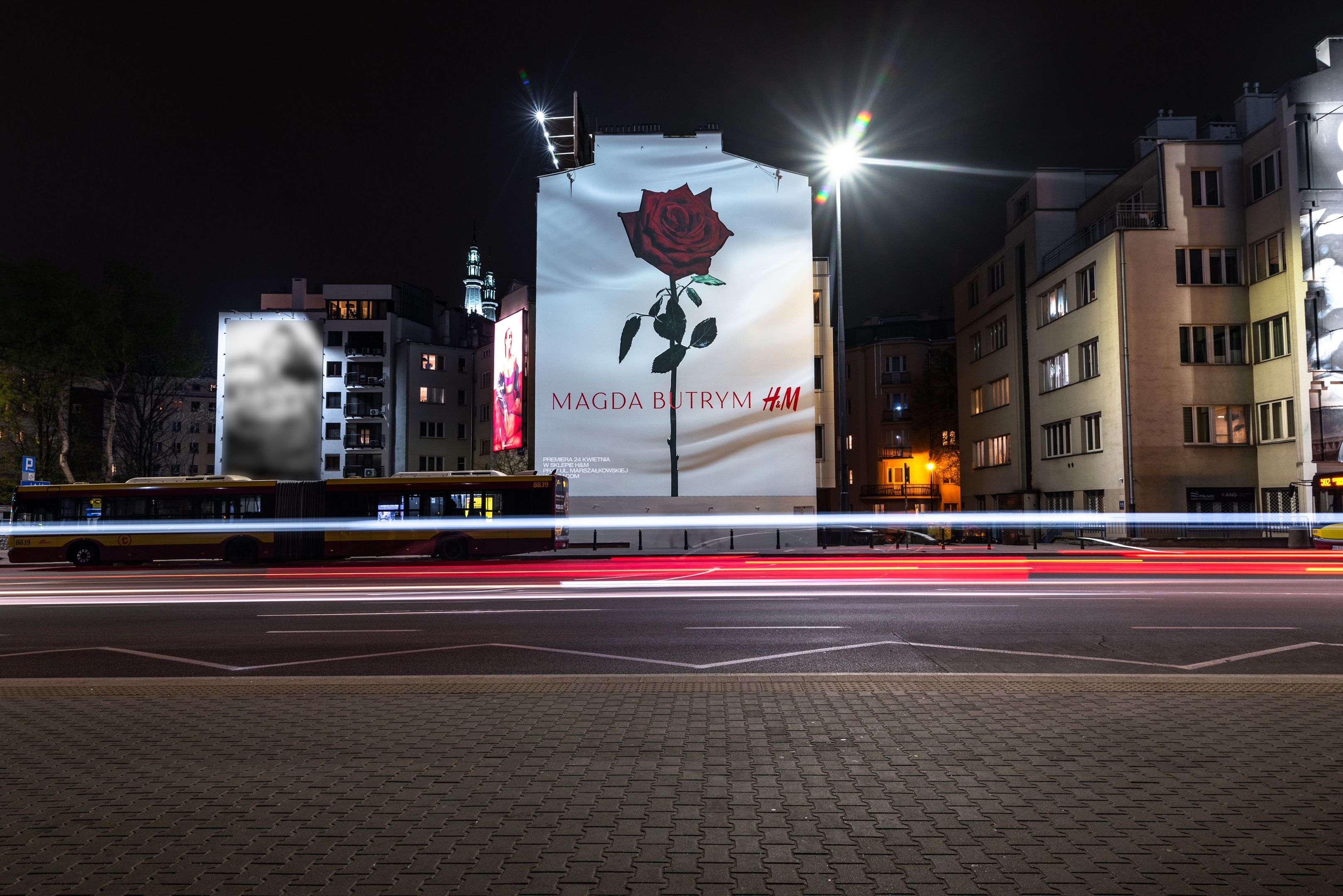 Good Looking namalowało mural w Warszawie przy ulicy Jaworzyńskiej 8 dla HM