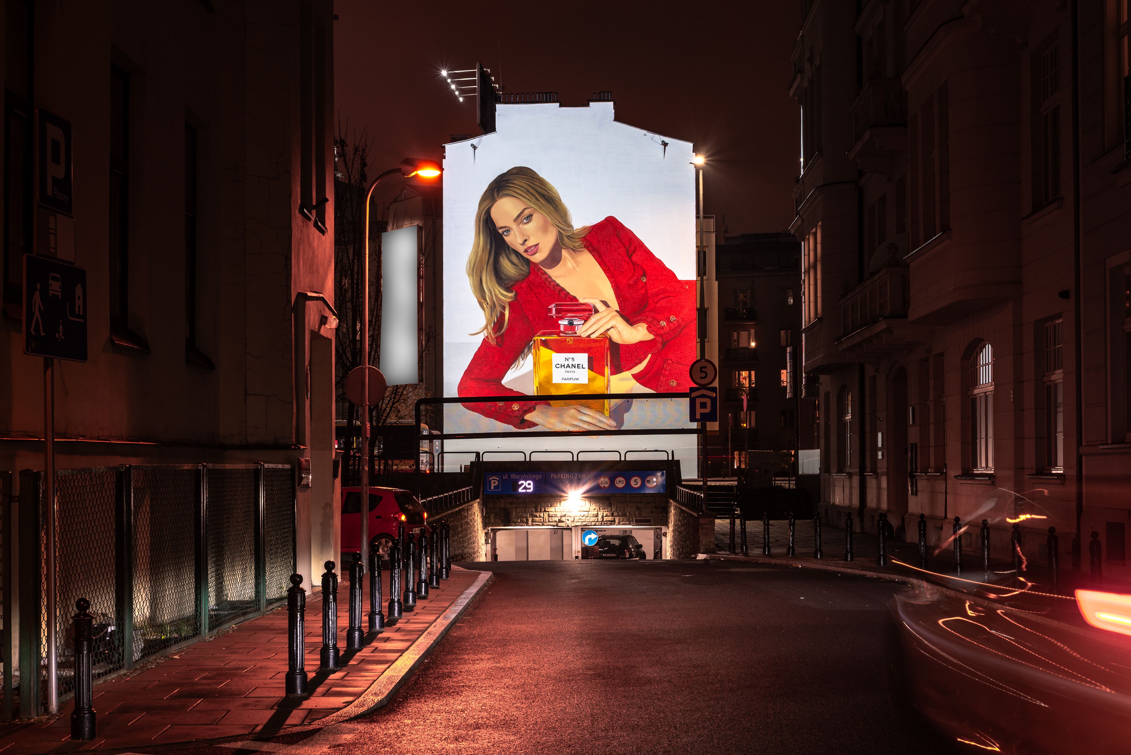 good looking namalowało mural dla chanel na jaworzyńskiej w warszawie