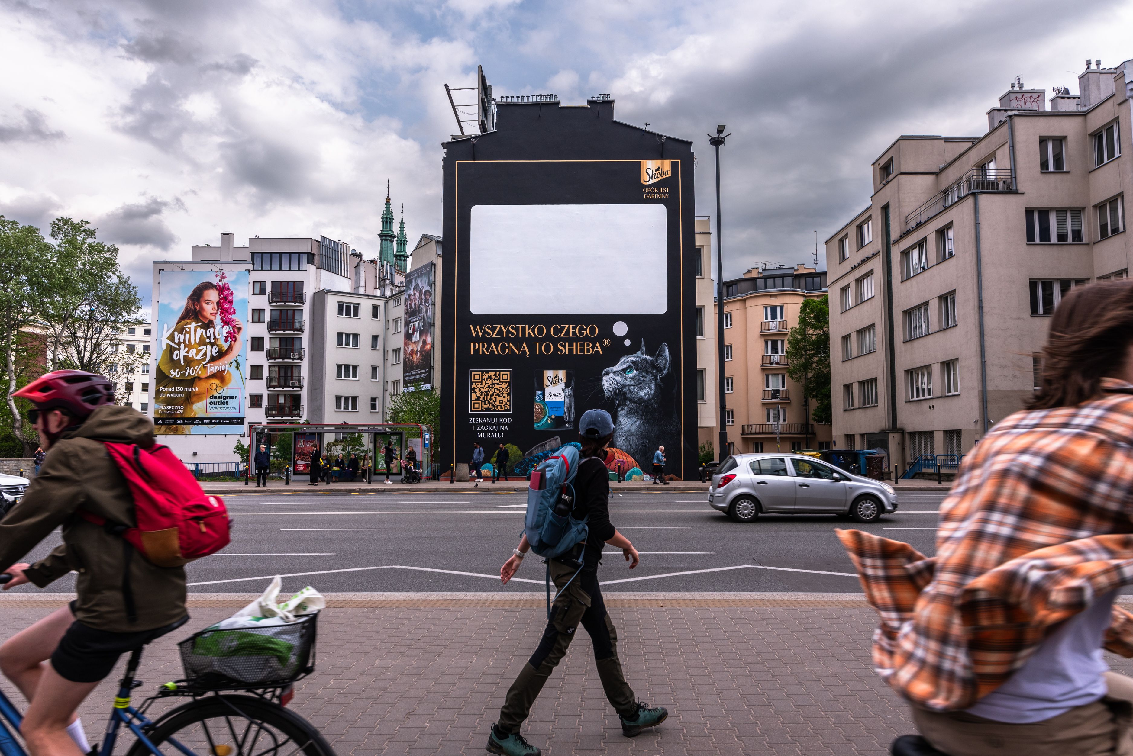 Mural Sheba w Warszawie