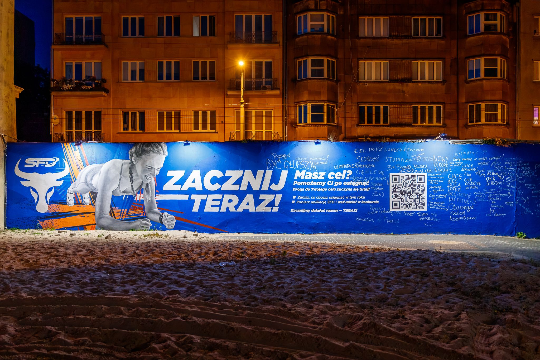 good looking mural łódź sfd