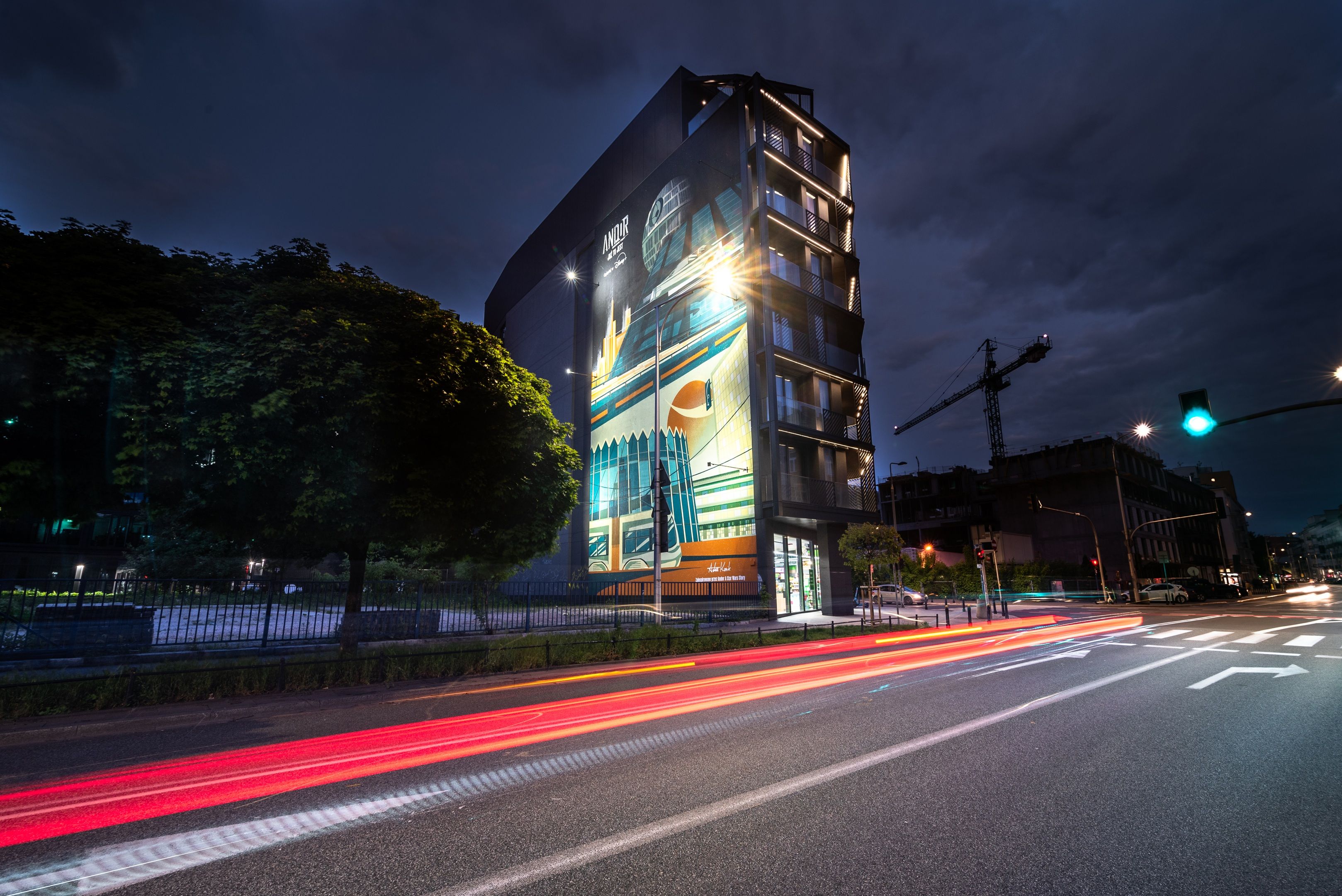 good looking mural warszawa, dobra 32, andor, disney