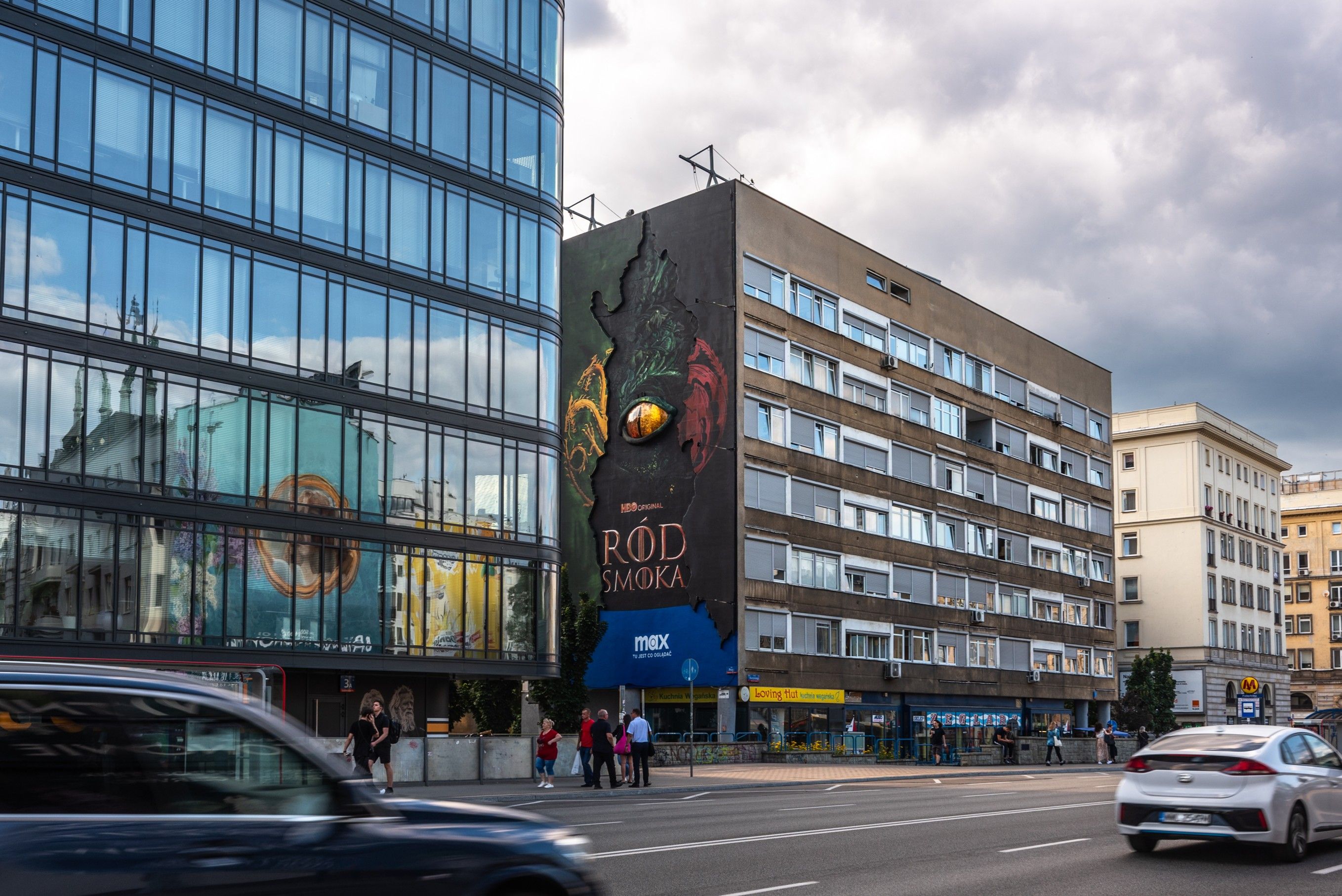 good looking mural 3d, oko smoka