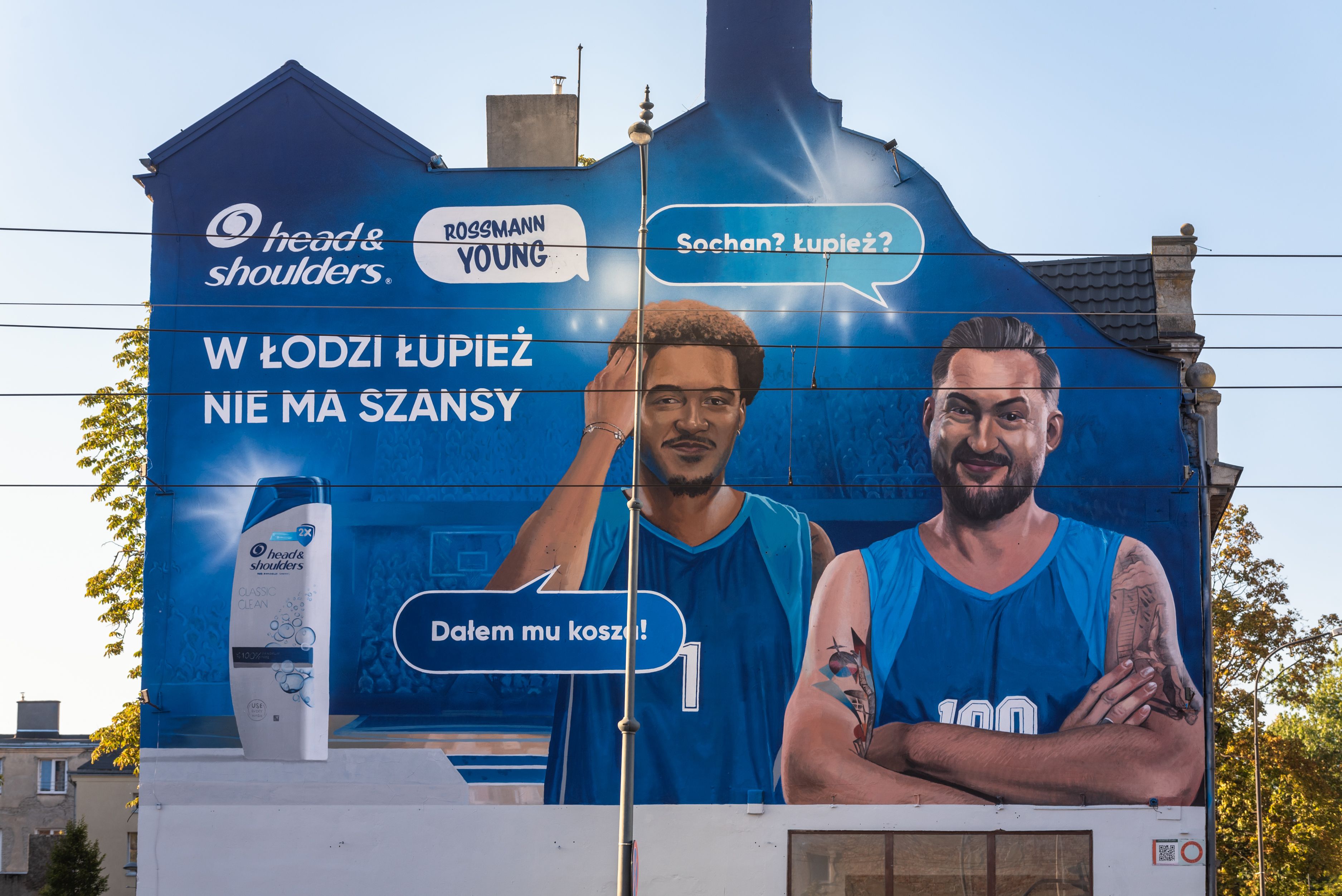 good looking mural łódź