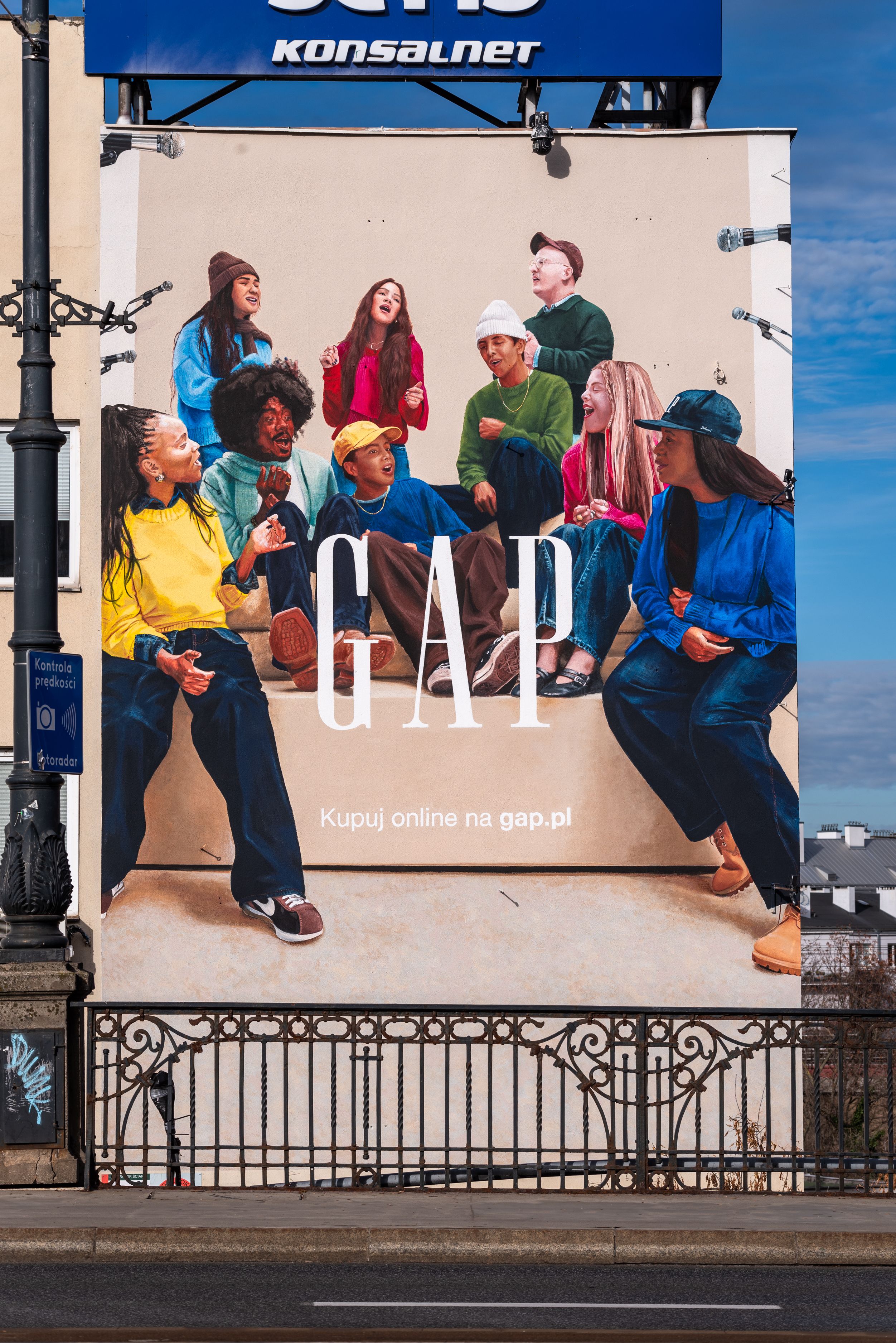 mural warszawa aleja 3 maja 12 