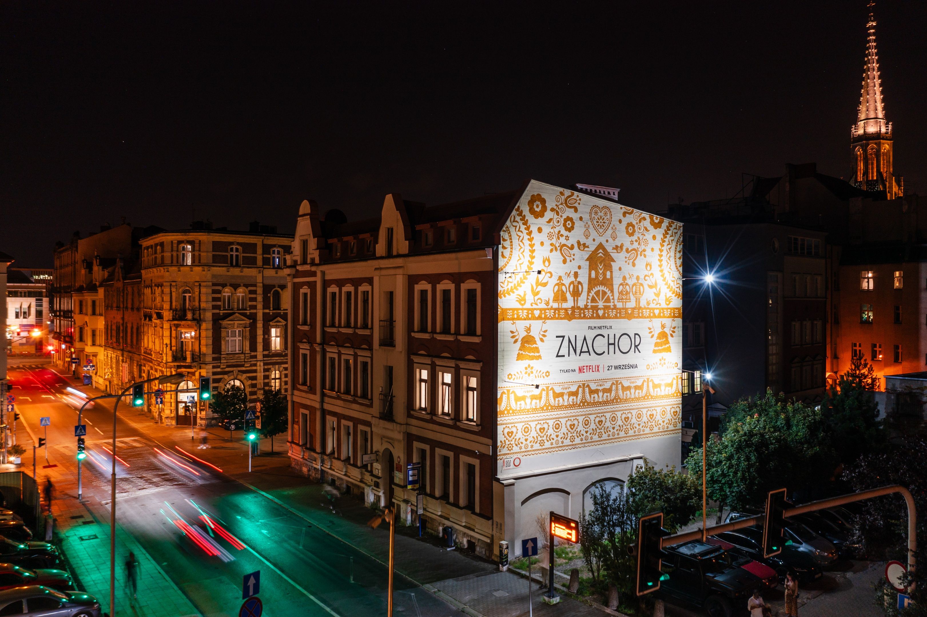 good looking mural w katowicach znachor