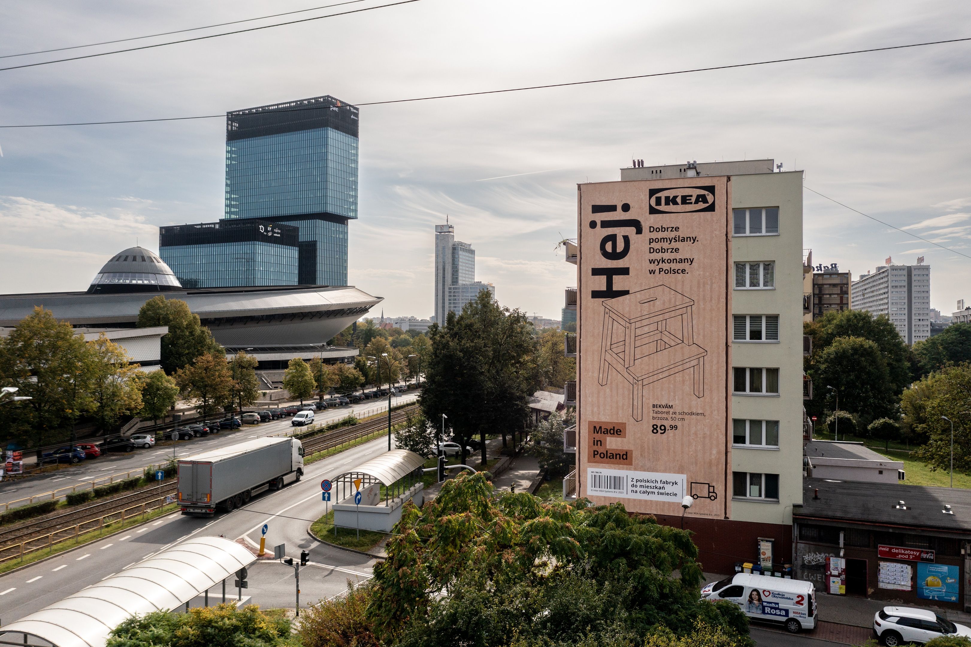 good looking mural w katowicach dla ikea