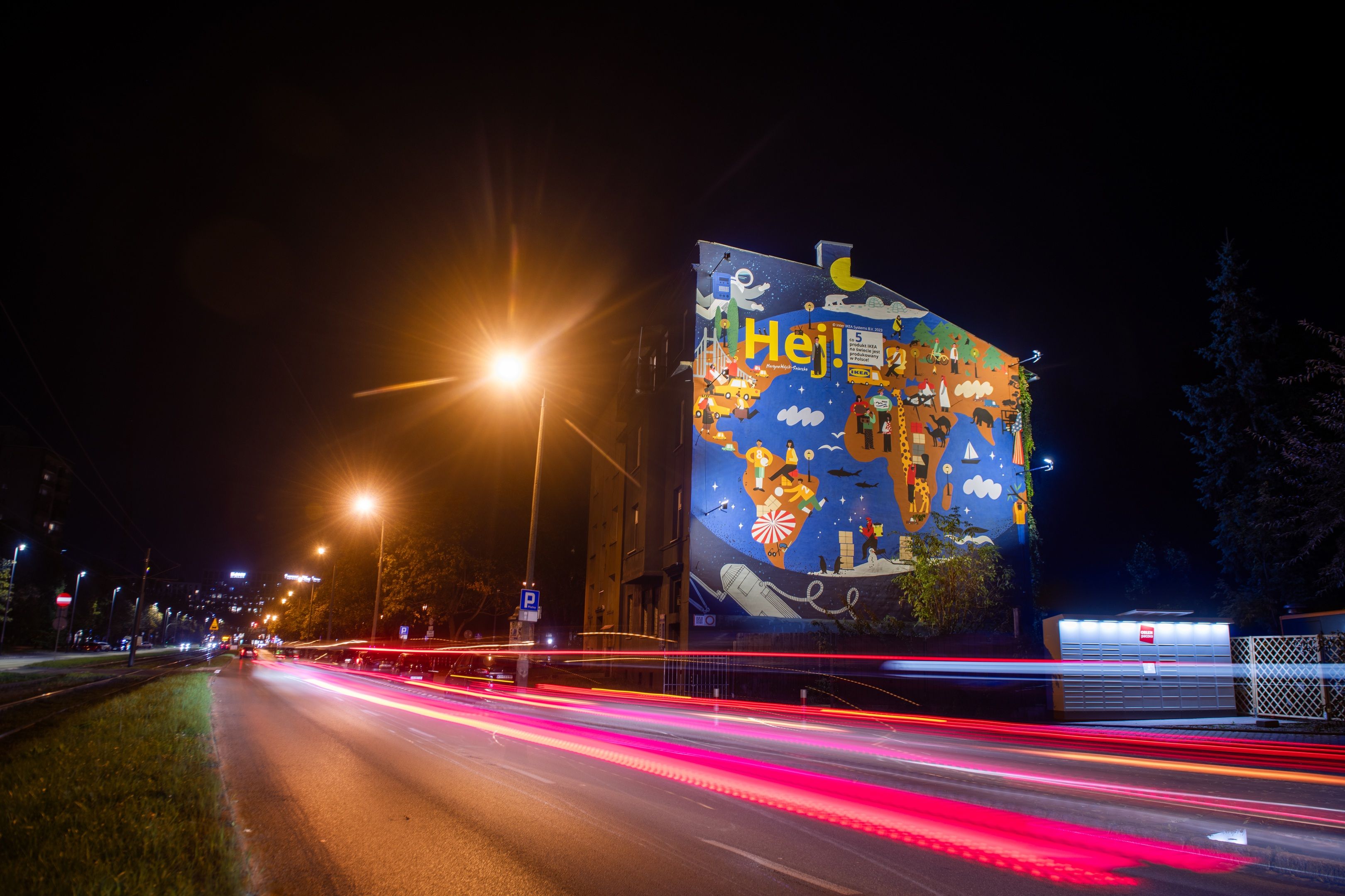 good looking mural dla ikea kraków