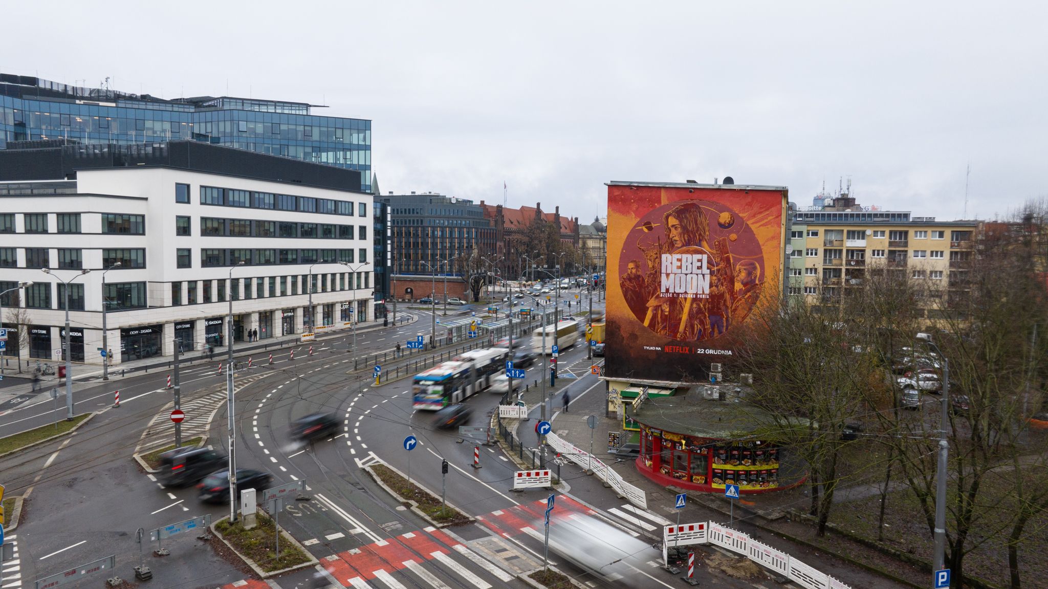 good looking mural szczecin rebel moon netflix