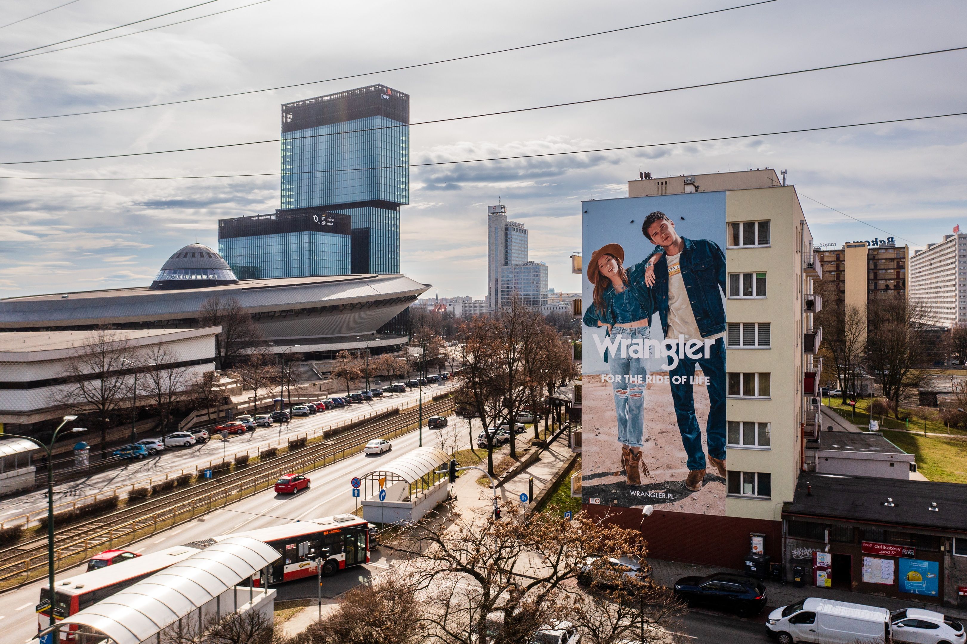 good looking mural w katowicach przy ul korfantego dla wrangler