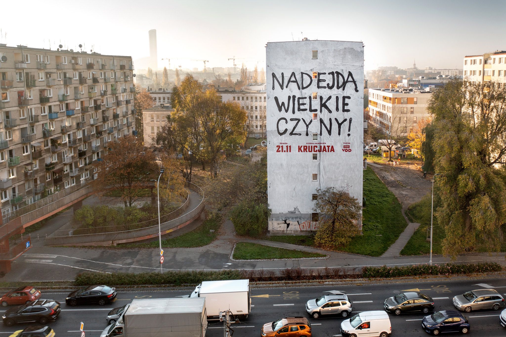 mural namalowany przez good looking studio we wrocławiu przy ul legnickiej 18