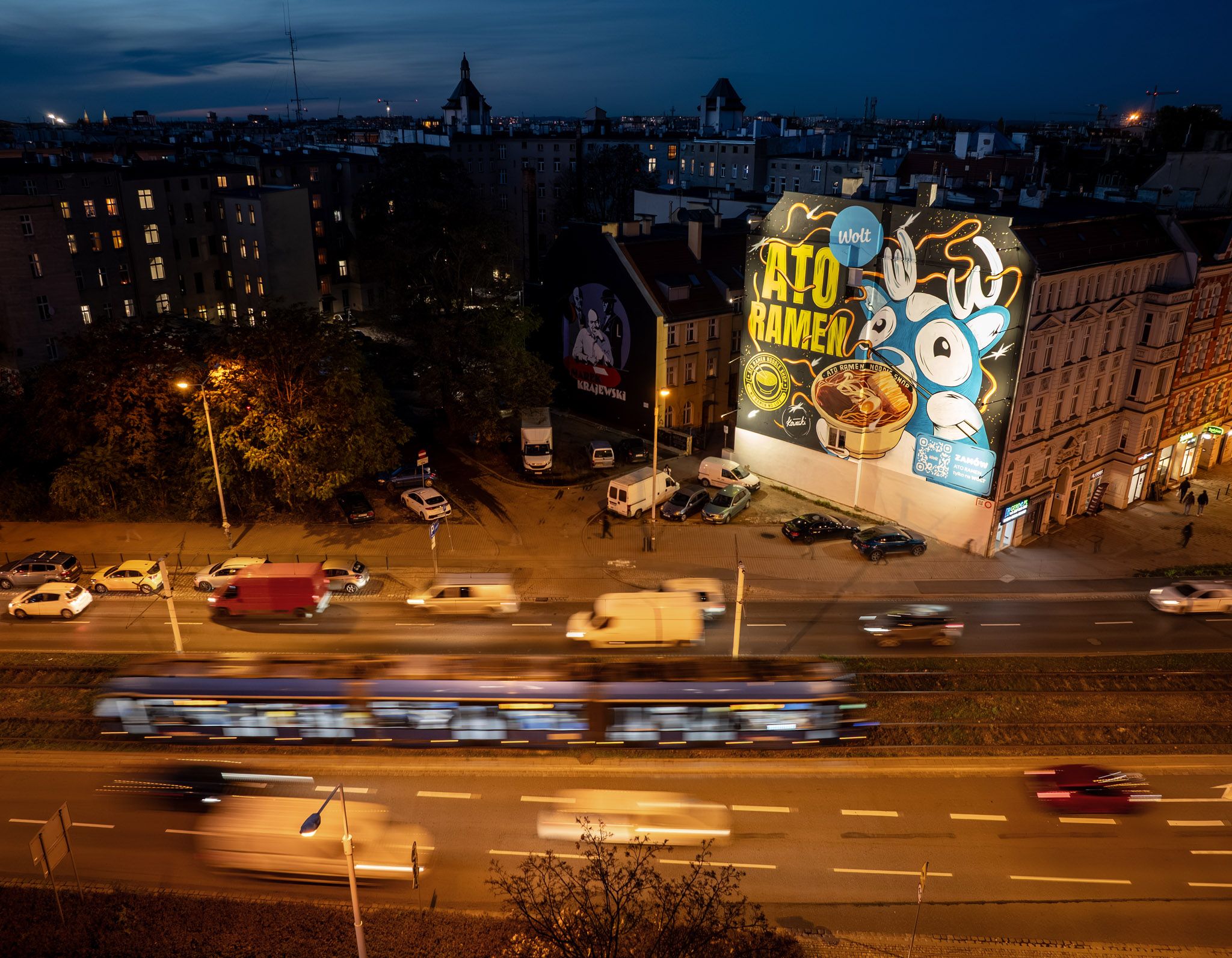 mural wroclaw good looking