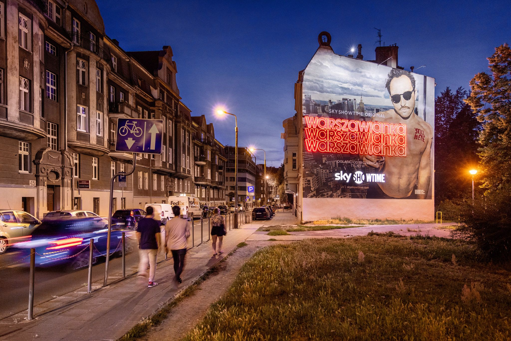good looking mural poznań warszawianka