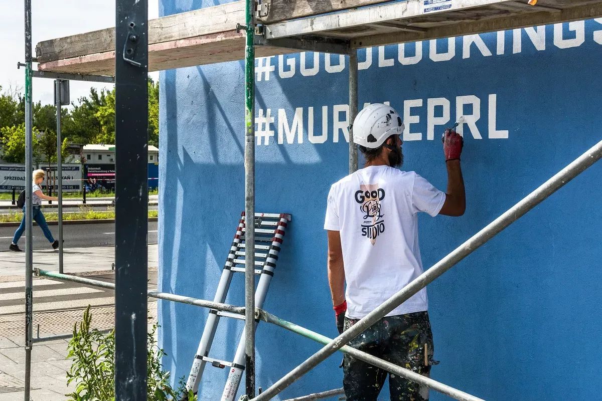 good looking, murale z prl