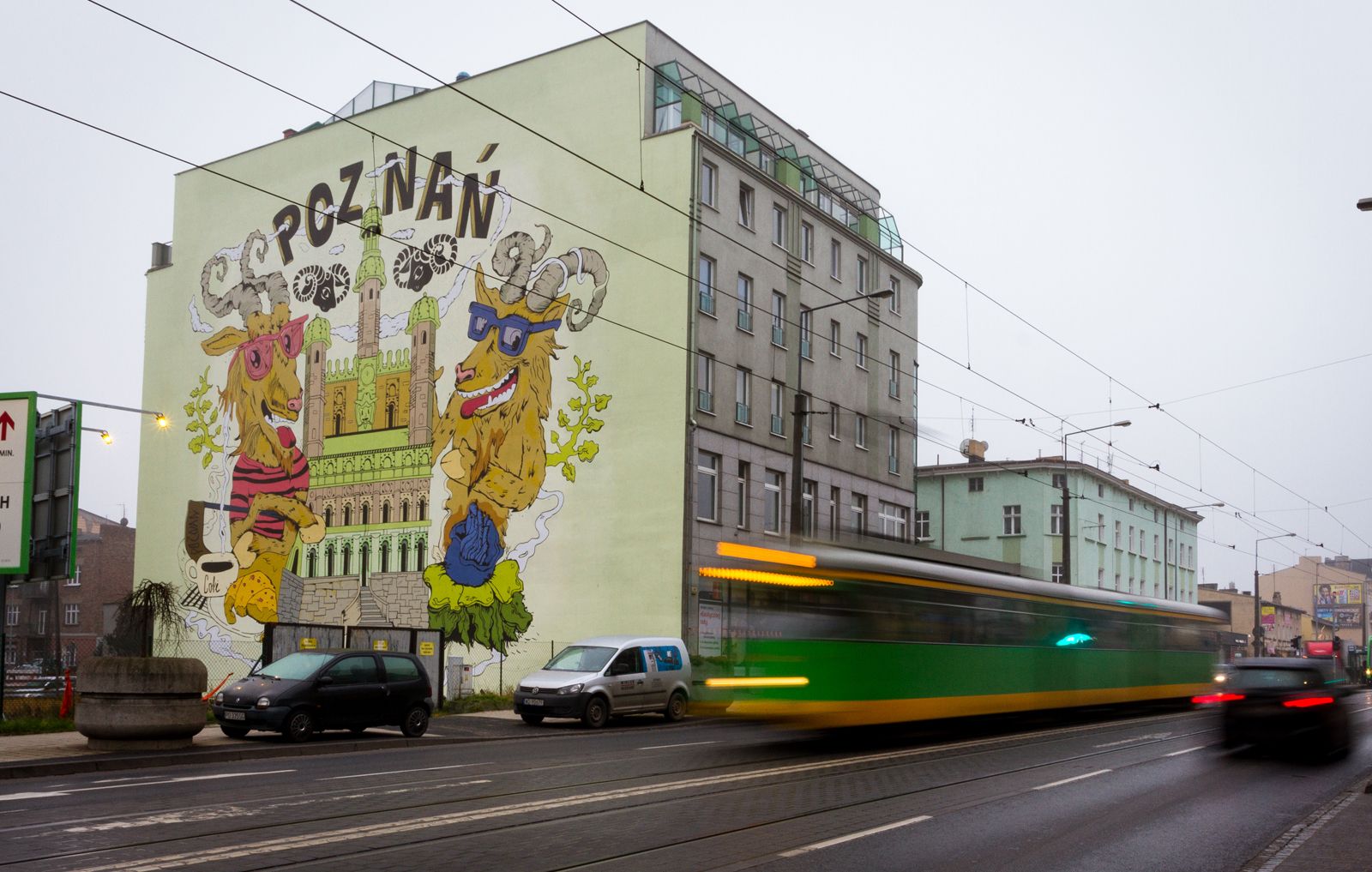 good looking namalowało mural artystyczny w poznaniu
