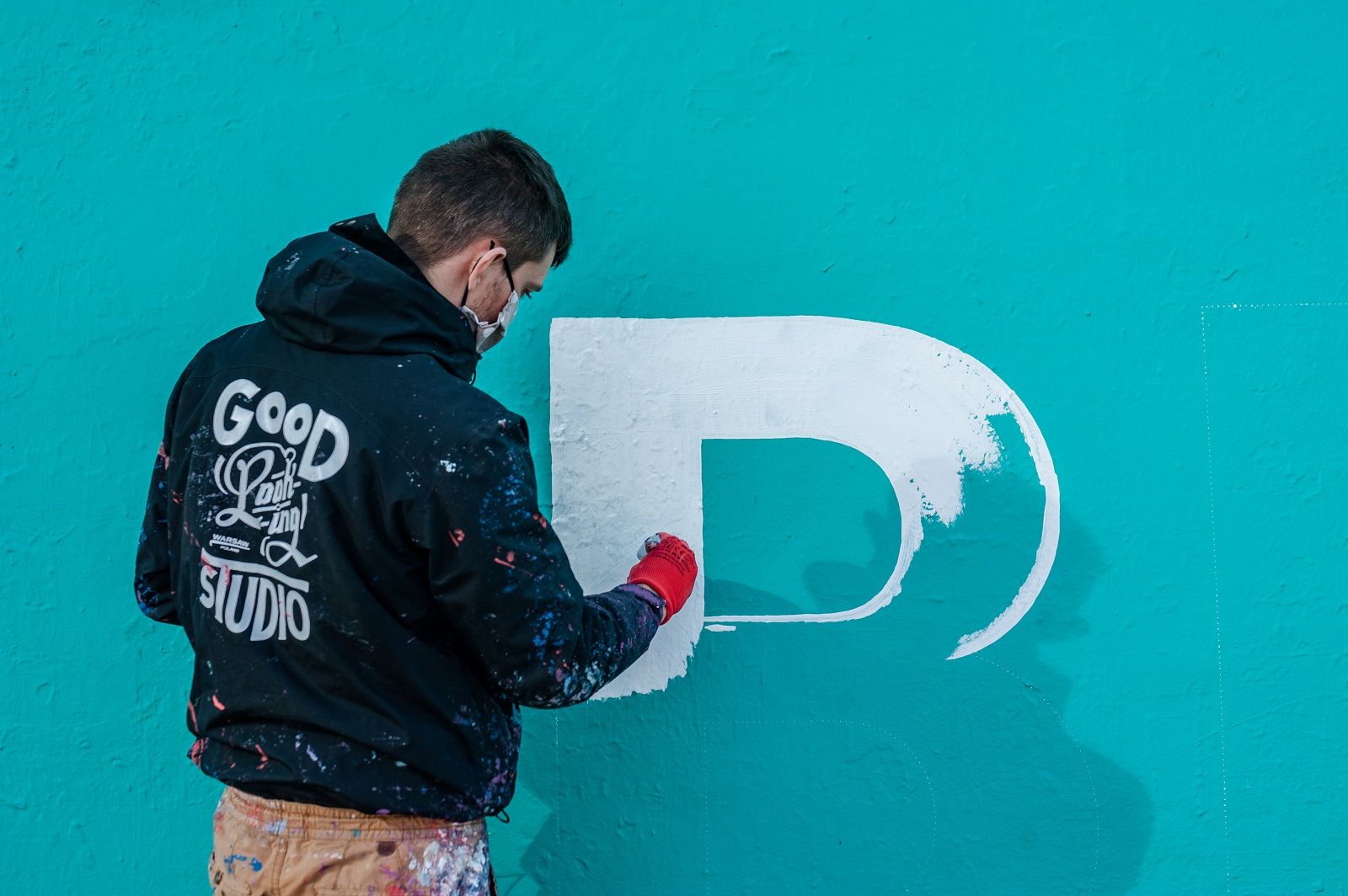 good looking mural będzie dobrze, malowanie