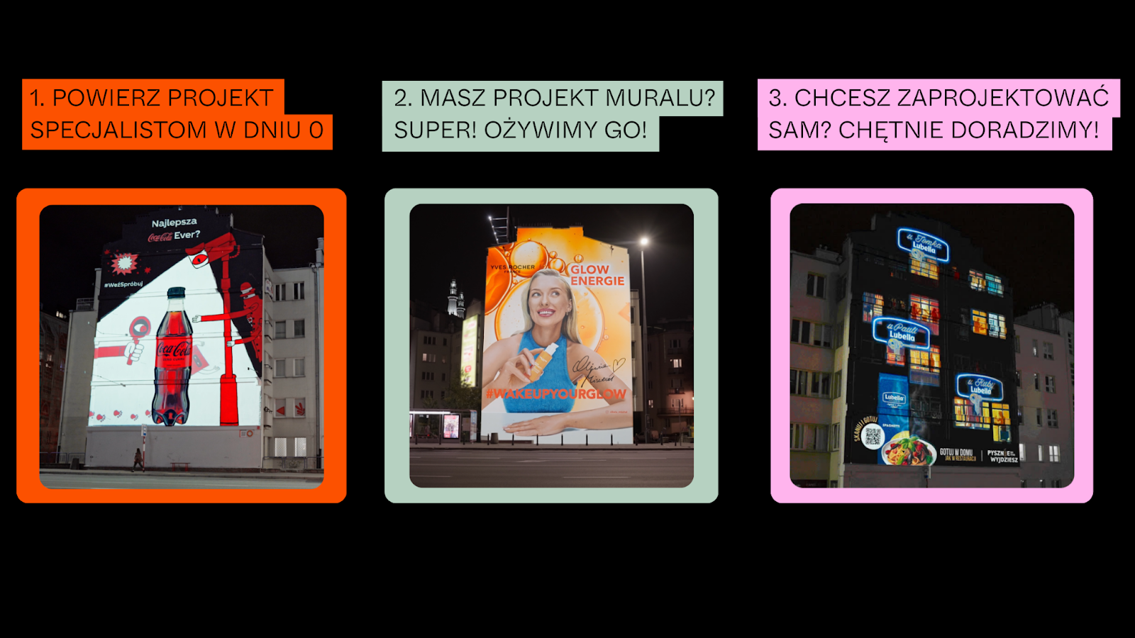 Good Looking, kroki do motion mural