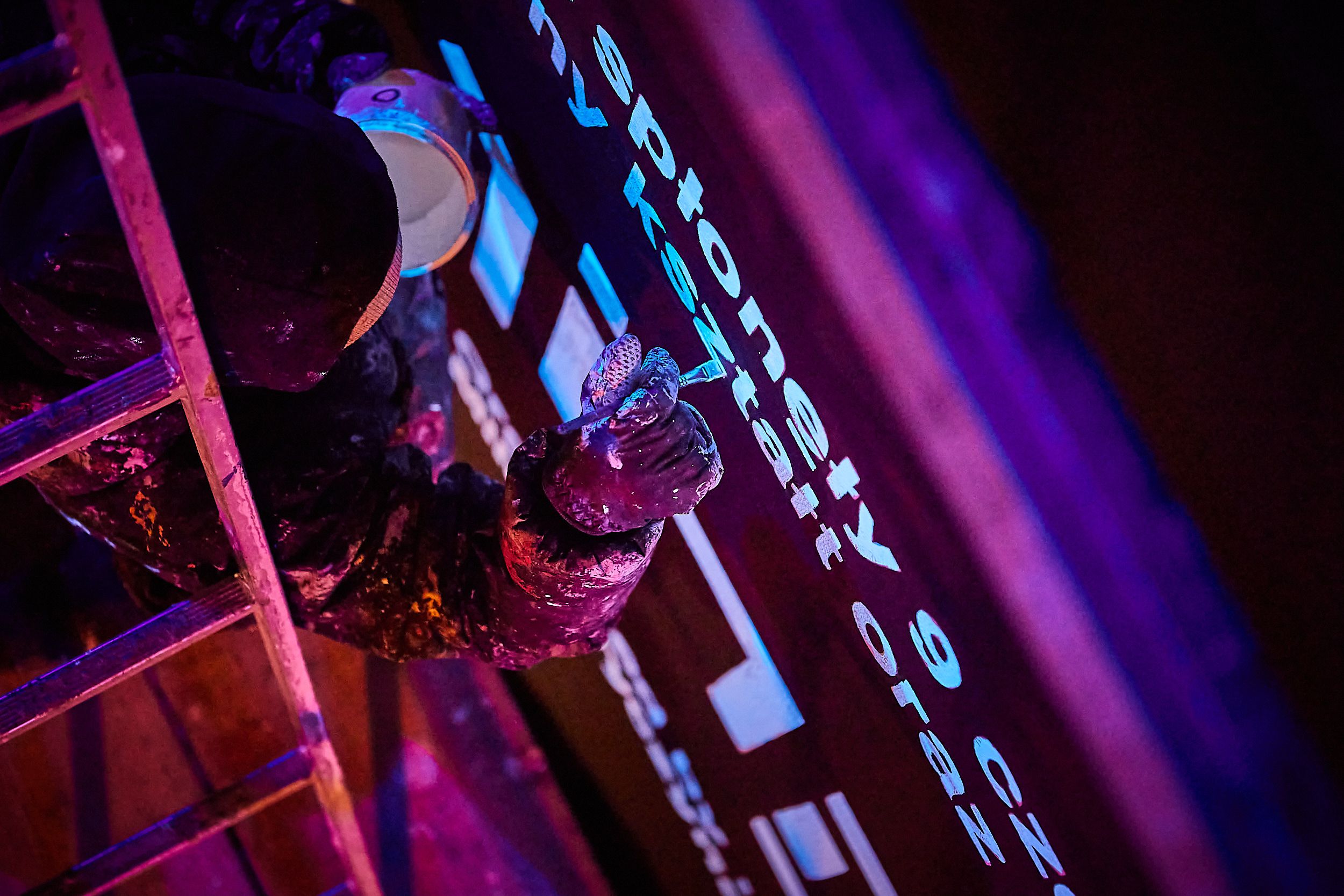 good looking murale uv malowanie