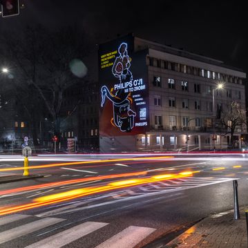 good looking mural led philips