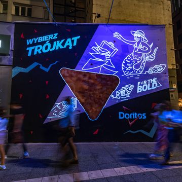 good looking murale uv doritos